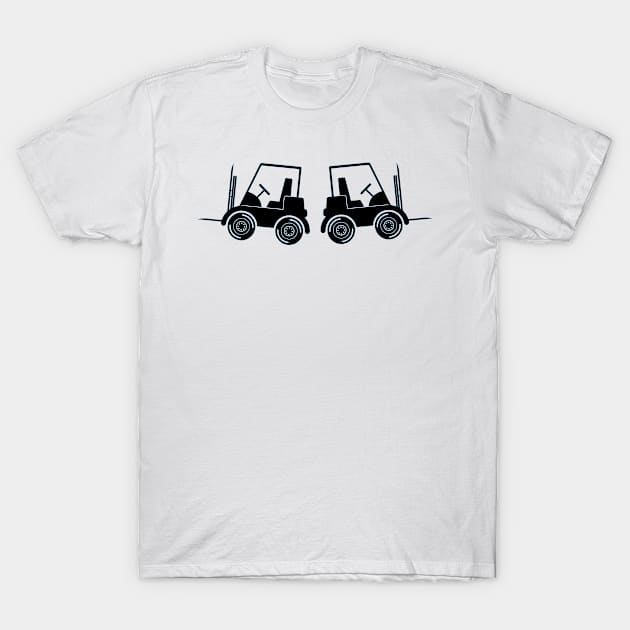 Forklift driver gift ideas forklift T-Shirt by HBfunshirts